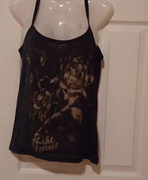 💙🏍ride Forever floral tank top Medium size - Picture 7 of 7